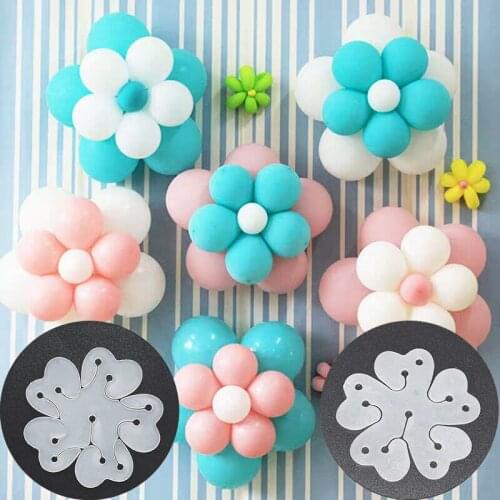 Plastic Balloon Accessories Latex Balloons Arch Chain H/V Shape Sealing Clips Wedding Event Decor Birthday Party Globos Supplies