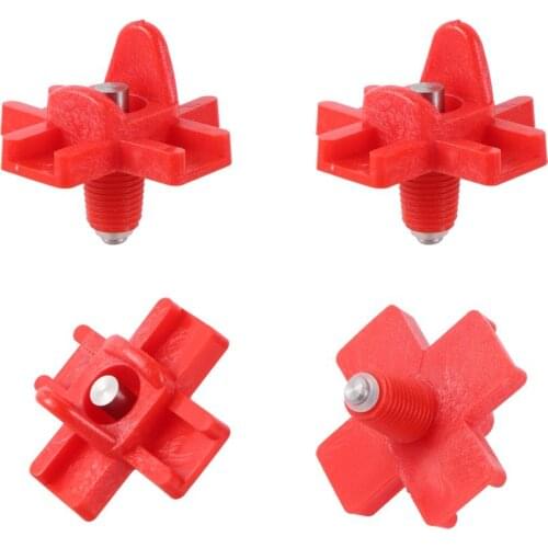 Chicken Drinker Waterer Horizontal Side Mounted Poultry Waterer Chick Quail Automatic Poultry Nipples Drinker Waterer 5 Pcs