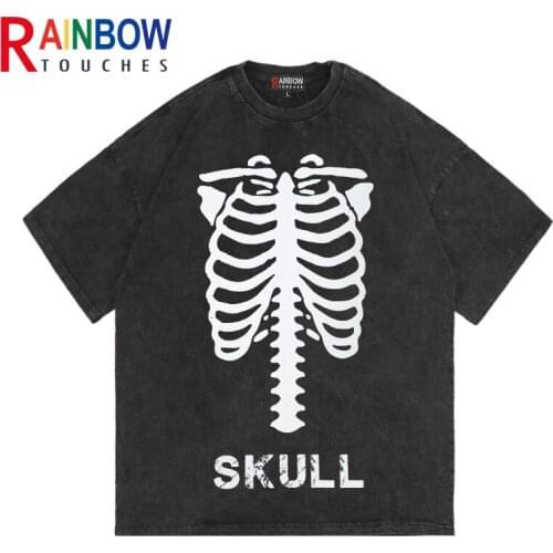 RAINBOW TOUCHES Men's T-shirts With Inscriptions
