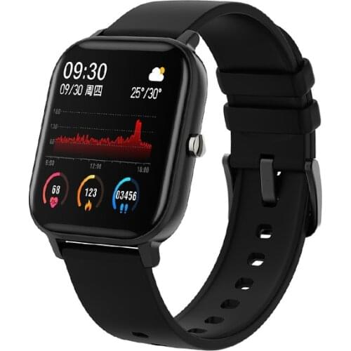 Newest P8 Smart Watch Wristband Men Women Sport Clock Fitness Heart Rate IP67 Waterproof Full Touch HD Display Screen for Phone