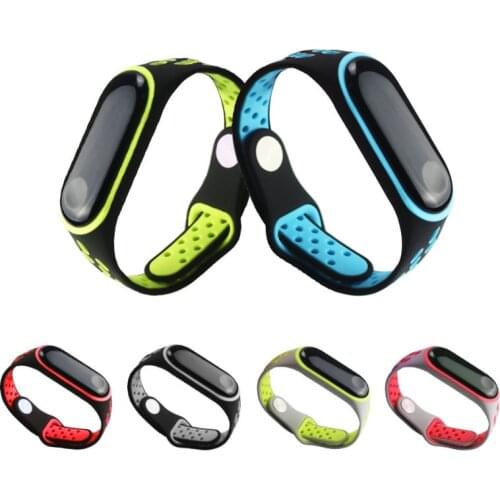 For Xiaomi Mi Band 4 3 Silicone Red Replacement Wristband Bracelet Watchband For Xiomi Mi Band3 Miband 4 3 Band4 Wrist Strap