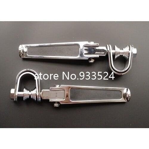 Universal 1"-1 1/4" Crash Bar Engine Guard Highway Peg Pegs Footpegs Motorcycle For Harley Honda Suzuki Kawasaki yamaha