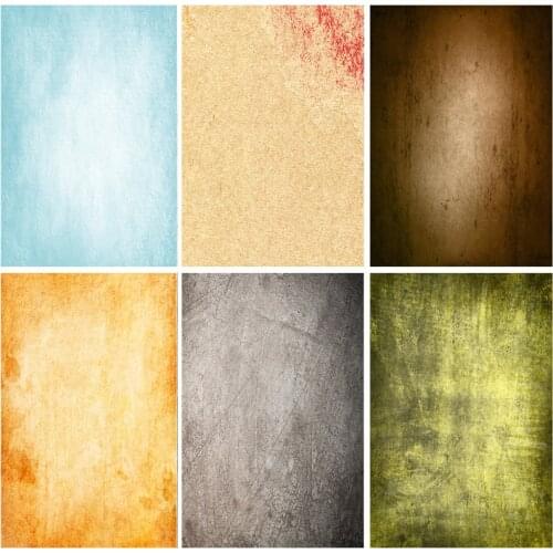 SHENGYONGBAO Vinyl Vintage Hand Painted Photography Backdrops Props Texture Grunge Portrait Studio Background 201211GFH-03