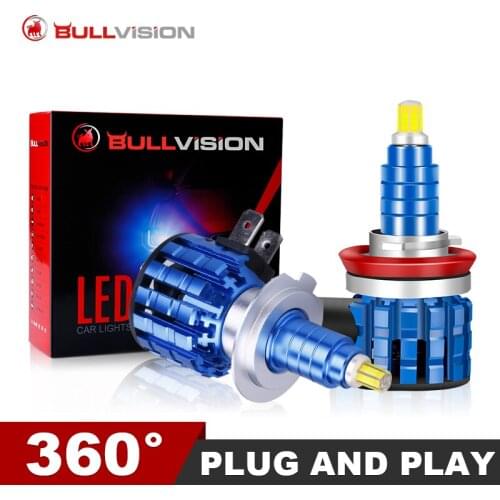 72 CSP 6 Sides 3D 360 H7 Led Car Headlights Bulbs 20000LM H11 H8 H1 HB3 9005 HB4 9006 60W Automotive Fog Lights Turbo Mini Lamp