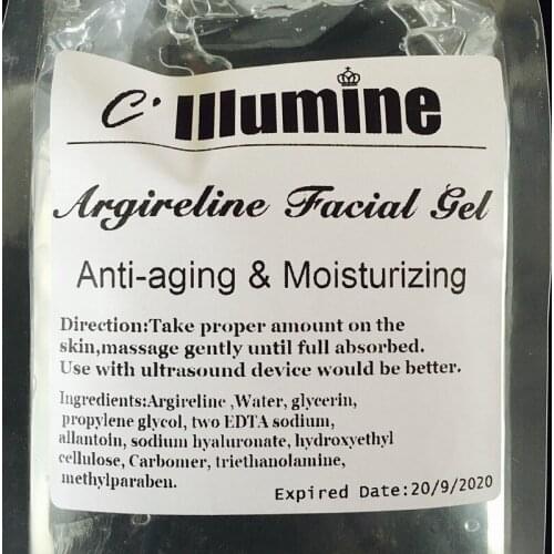 980g Are ginine Acetyl Hexapeptide Essence Facial Body Anti Aging Ultrasound Gel Skin Massage Gel For Beauty Salons