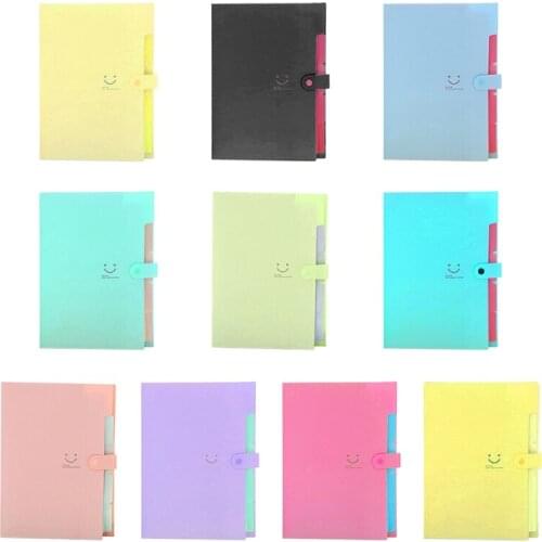 A4 Waterproof Expanding File Document Bag Pouch Bill Folder Holder Organizer School Office Supplies LX0B