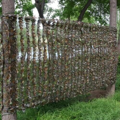 4x1.5 Camouflage Net Hunting Blind Jungle Hunting Camouflage Fabrics Cloth Tree Camouflage Netting Cover Blind Camping Tent
