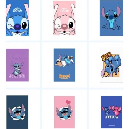 Disneys Cartoon Interstellar Baby Canvas Paintings Stitch Decorative Posters and Prints Wall Art Pictures for Living Home Decor