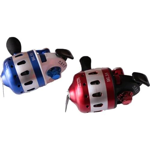 BL35 7BB 308g Spincast Reel Inner Line Fishing Reel Metal Reels Shooting Fish Reel