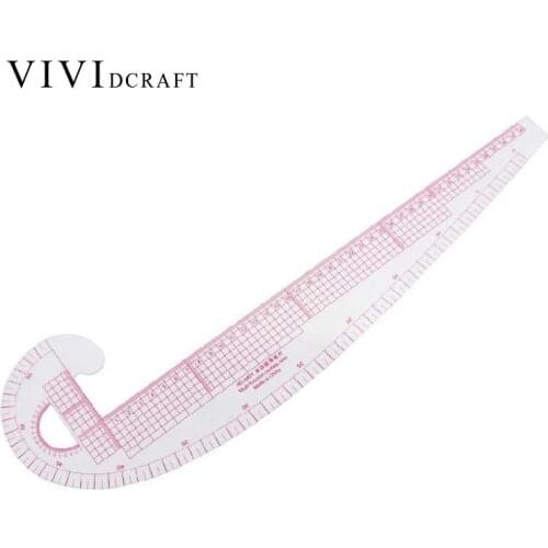 New Multi-function Plastic French Curve Sewing Ruler Tailor Ruler Design Making Clothing 360 Degree Bend Ruler Measure Tools