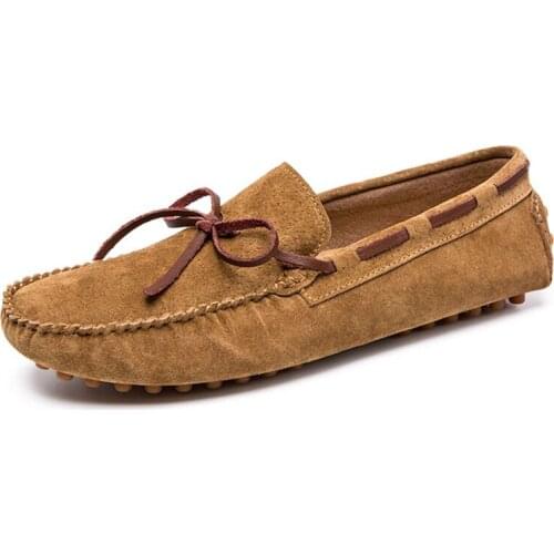 5 Colors Brand Genuine Leather Mens Breathable Slip On Tassel Loafers Casual Driving Shoes Business Man Summer Moccasins