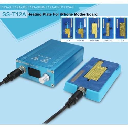 Sunshine T12A X3 for iPhone Motherboard Separator Heating Station For iPhone X/XS/XS MAX CPU IC Chips Disassembly Glue Remover