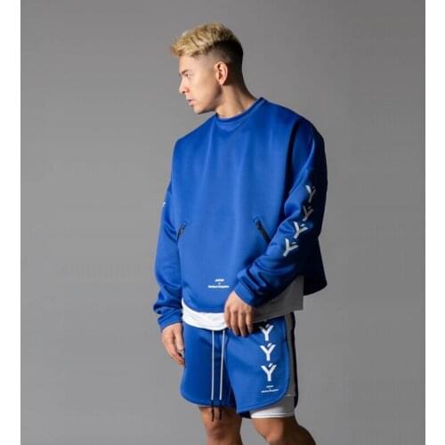 New Spring And Summer Two Piece Set New Season Muscle Brothers Mens Sports Suit Fitness Outdoor Sports Running Training