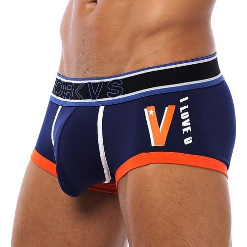 ORLVS Brand 50PC/LOT Wholesale Quick Dry Men Underwear Sexy Boxers Male Panties Cotton Breathable Men Boxers Mesh Sleepwear