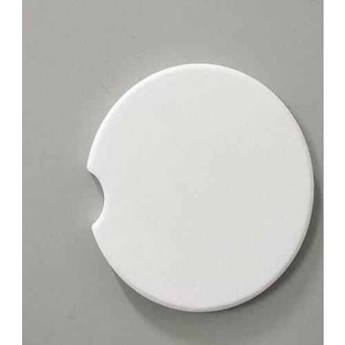 100pcs blank car ceramics coasters 6.6*6.6cm coaster blank