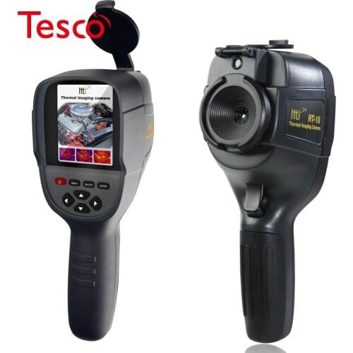 HT-18 Handheld Digital IR Thermal Imager Detector Infrared Temperature Heat Camera with Seek / FLIR Thermal Combo Storage