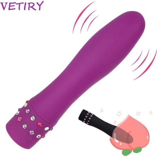 VETIRY Diamond Bullet Vibrator AV Stick Multispeed G-Spot Massager Clitoris Vagina Stimulator Sex Toys for Women Masturbation