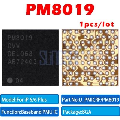 1pcs/lot 100% Original PM8019 For iPhone 6 6G 6Plus U_PMICRF Small Power IC Baseband power IC PM chip