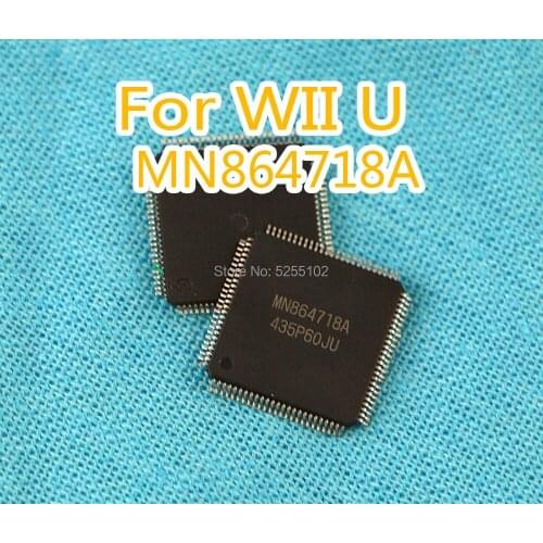 10pcs For WII U MN864718A IC Chip Gamepad Original Signal Chip Repair Parts for Nintend WII U Controller
