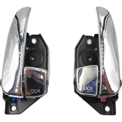 2PCS Interior door handle front 82620-3d010 82610-3d010 For Hyundai Sonata 2002 2003 2004 2005