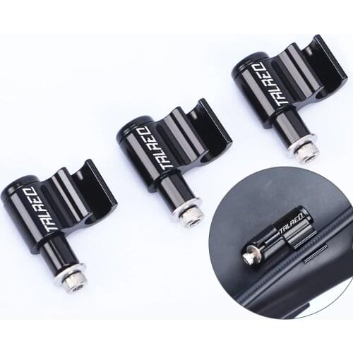 4pcs Aluminum Bike Oil Tube Fixed Conversion Seat Frame Over line Device Wire Trap Adapter Seat Clip Bicycle Accessories