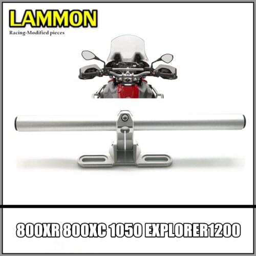 Motorcycle Accessories Stainless Steel handlebar Navigation Bracket For Triumph 800XR 800XC 1050 EXPLORER