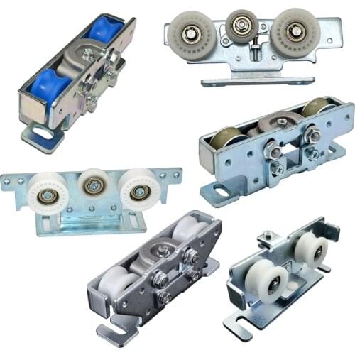 Automatic Door Operator pulley sliding door hanging roller glass spreader sensors door nylon wheel hardware part