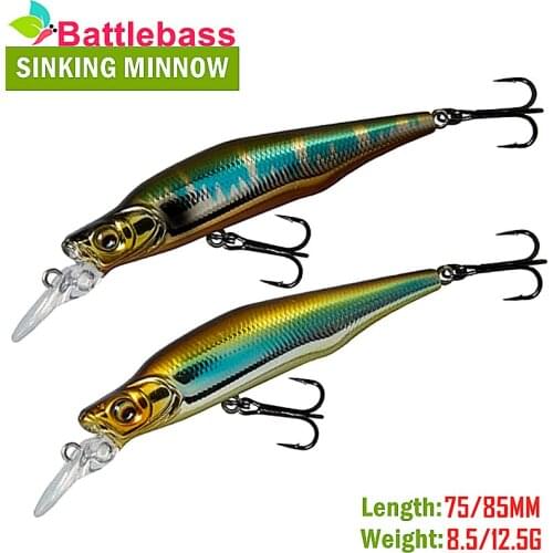 BATTLEBASS 7.5cm 8.5g super magnet weight system long casting New model fishing lures hard bait 2020 quality wobblers minnow