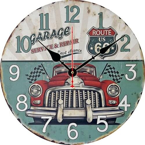 Large sales wall clock decoration creative watches 30cm alarm clock custom old alarm clock wall clock