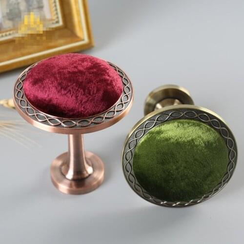 1 pair holdbacks simple modern solid color curtain fabric hook metal decorative Wall Hook Holdbacks N334