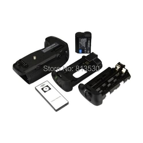 MB-D16 Battery Grip + IR Remote Control + EN-EL15 Battery for Nikon D750 Digital SLR Cameras