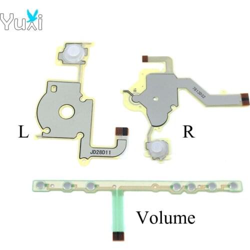 YuXi 1 set For PSP 2000 Keypad Left Right L R Volume Shoulder Button Flexible Flex Ribbon Cable