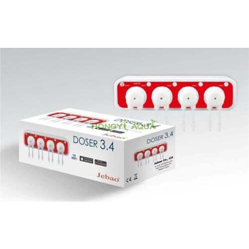 JEBAO NEW DOSER3.4 WIFI Function Coral Cylinder Automatic Titration Pump Peristaltic Pump Auto Dosing Pump Timing added