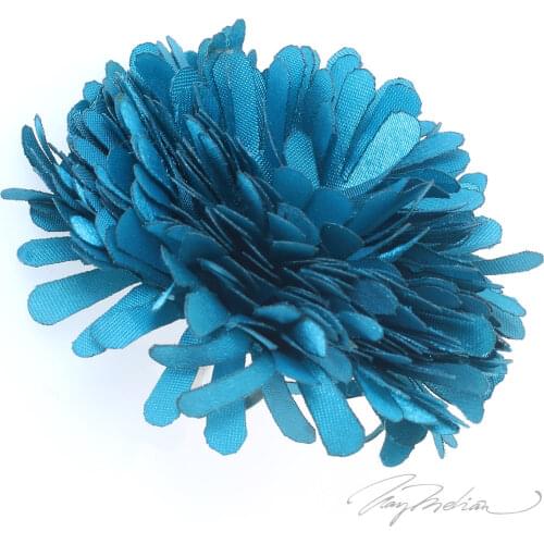 Ring Flower of Fabric FLOR2 Blue Collection CROWN