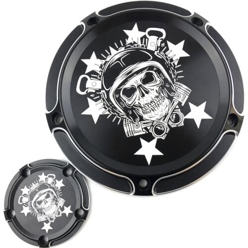 Motorcycle Derby Timing Timer Cover CNC Engine Cover For Harley Touring Electra Glide Dyna Softail Heritage Deluxe 99-2016 2017