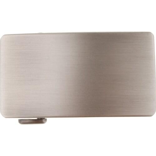 Alloy Solid Buckle Automatic Ratchet Leather Belt 36mm Buckles for Men