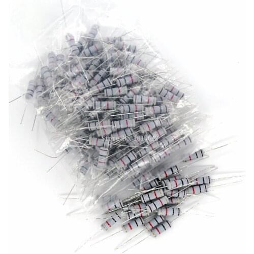 20PCS 2W 560ohm 5% Resistor / 2W 560R ohm Carbon film resistor +/- 5% / 2W Color ring resistance Wholesale Electronic