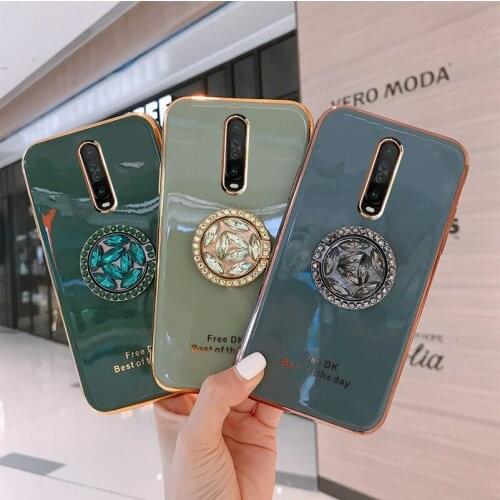 Luxury 6D Plating Case For Xiaomi Redmi K30 Soft TPU Mobile Phone Bag Cover For Xiaomi Poco X2 Silicone Capa