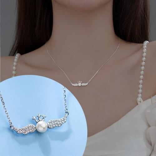 RUEWAA Pearl Necklaces For Women