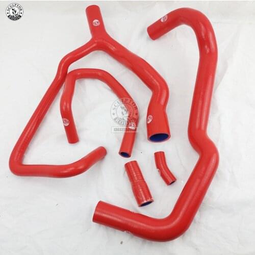 Silicone Radiator Hose FOR PEUGEOT 306/406 2.0L 16V EW10 1995-2004 (5PCS) red/blue/black