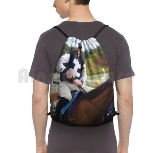 Sport Of Kings Backpack Drawstring Bags Gym Bag Waterproof Sport Kings Horse Horses Racing Horse Racing