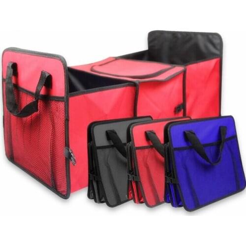 Universal Car Storage Organizer Capacity Multi-use Oxford Truck Tools Container Bags Stowing Tidying Folding For Emergency Box