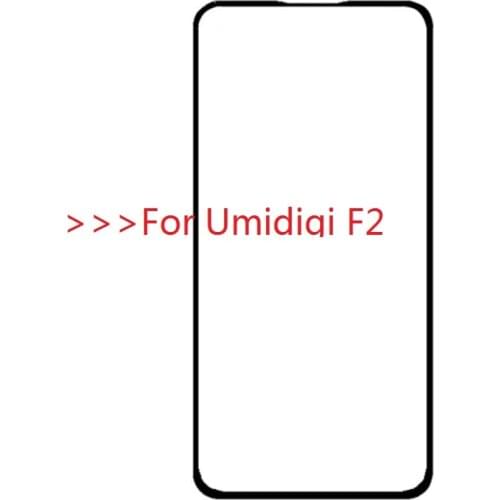 5D Full Cover Tempered Glass For UMIDIGI F2 Black Tempered Glass Screen Protector For Umidigi F2 Protective Film glass