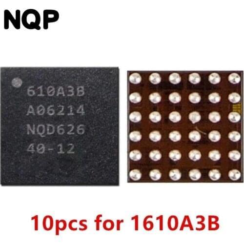 NQP 10pcs U2 Charging iC for iPhone 7 Plus 7P 7G Charger ic 1610A3B Chip U4001 36Pin on Board Ball 610A3B Repair Parts