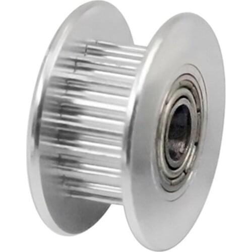 GT2 Idler Timing Pulley 16/20 Teeth, Wheel Bore 3/5mm, Aluminium Gear Teeth, Width 6/10mm, 3D Printers Parts For pulley Part