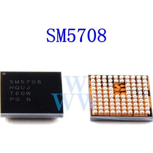 1pcs Original SM5708 For Samsung A6+ Charger IC USB Charging Chip