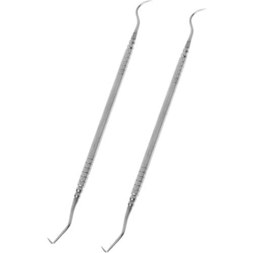 1Pc Double Ends Dentist Teeth Clean Hygiene Explorer Probe Hook Pick Dental Tool