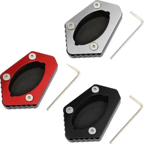 Areyourshop For TRIUMPH SPEED TRIPLE S/R RS 2018-2019 Kickstand Sidestand Enlarge Plate Extension Pad Motorcycle Parts