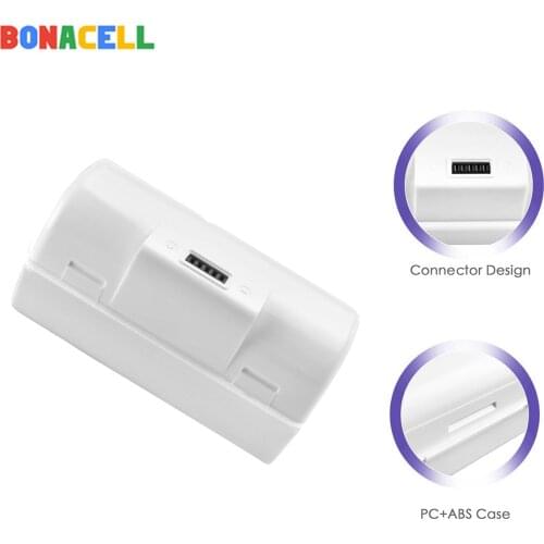 BONACELL 1Pack 3.6V 6000mAh Jet240 Jet 240 Battery for iRobot Braava Jet240 241 244 battery 4446040 floor Mopping Robots BC674