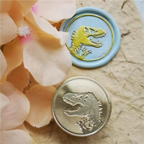 DINOSAUR T-REX SKULL Tyrannosaurus Bone Wax seal Stamp animal DIY Seal Retro Stamp,Personalized Stamp Wax Seal High Quality
